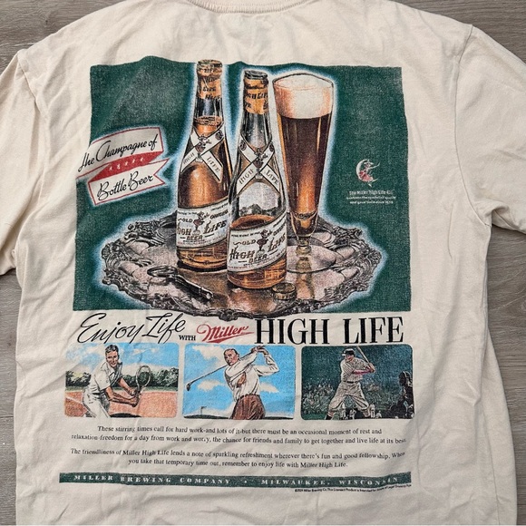 Abercrombie & Fitch Tops - Abercrombie and Fitch Miller High Life Graphic Tee